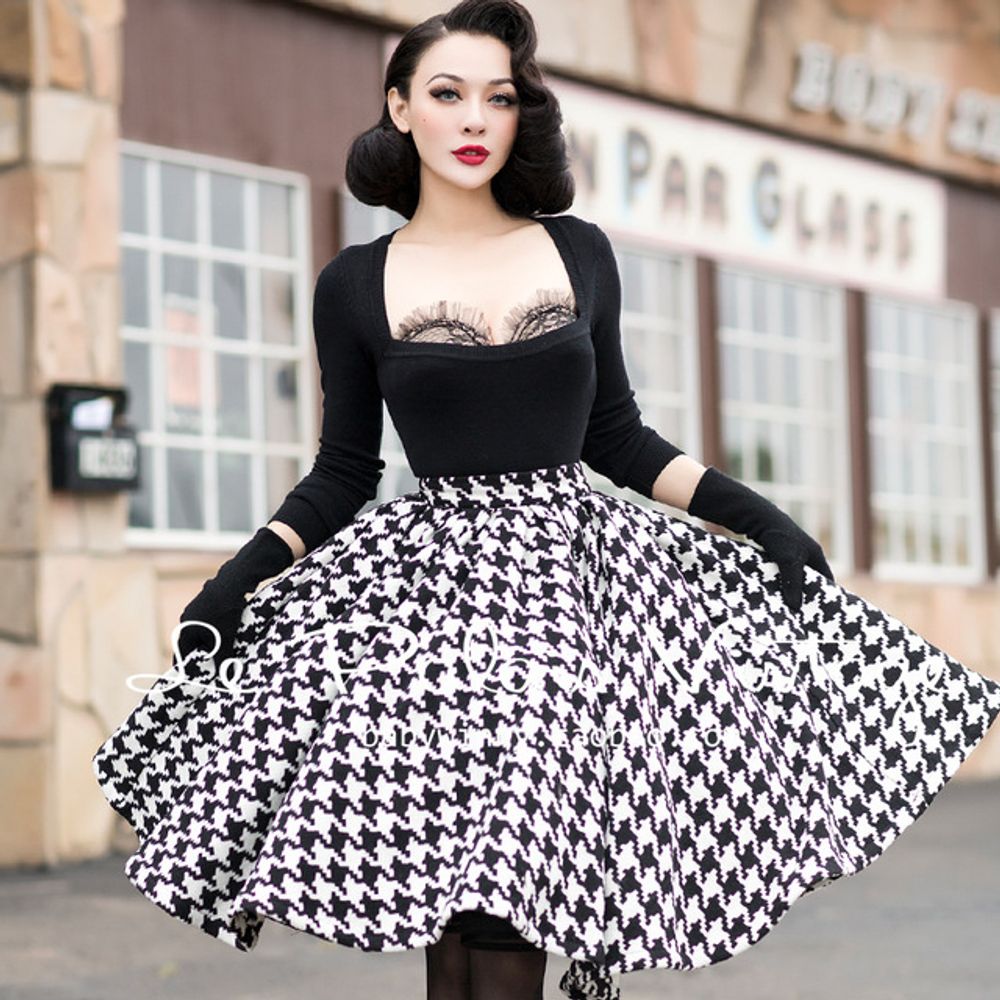 50s style circle skirts