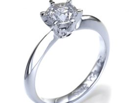 6 Prong Classico Diamond Engagement Ring