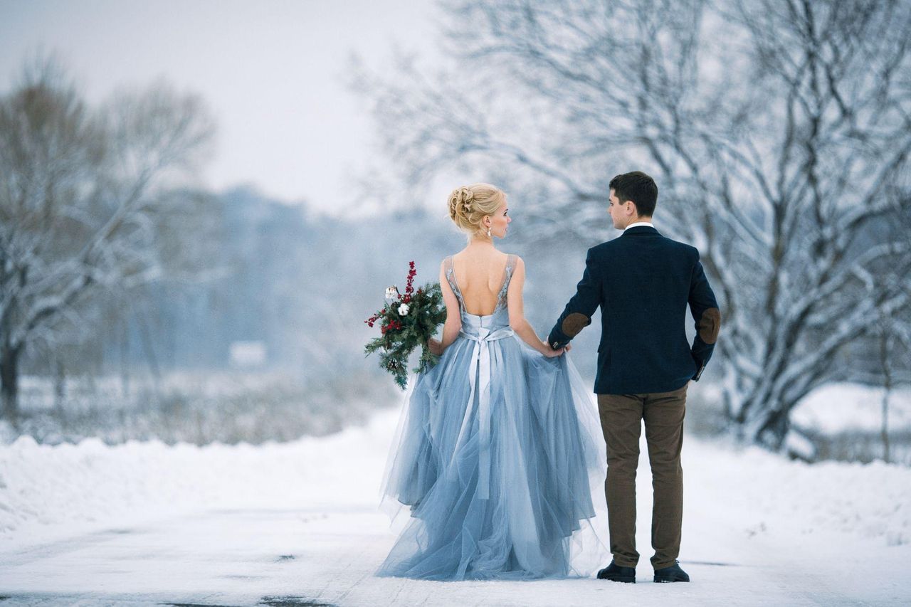 An Off Season Outdoor Wedding