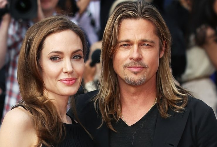 Angelina Jolie and Brad Pitt