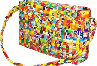 Bags Made Out Of Candy Wrappers