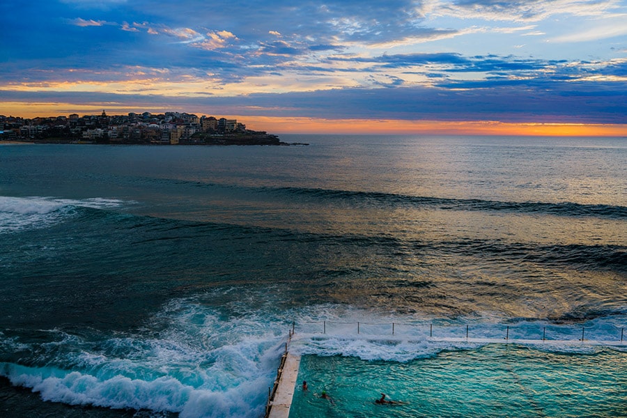 Bondi Beach at Sunrise sydney min