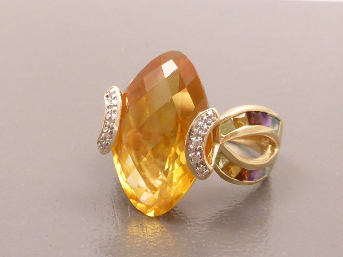 Citrine Diamond