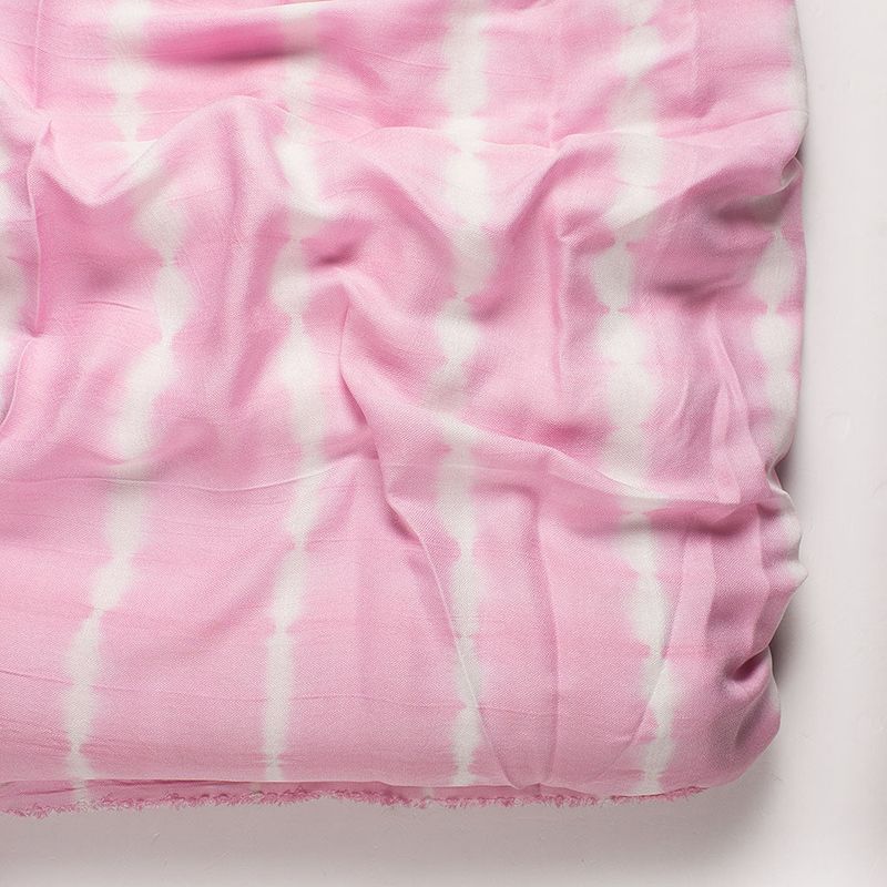 Cotton Candy Tie Dye Dobby Rayon Fabric