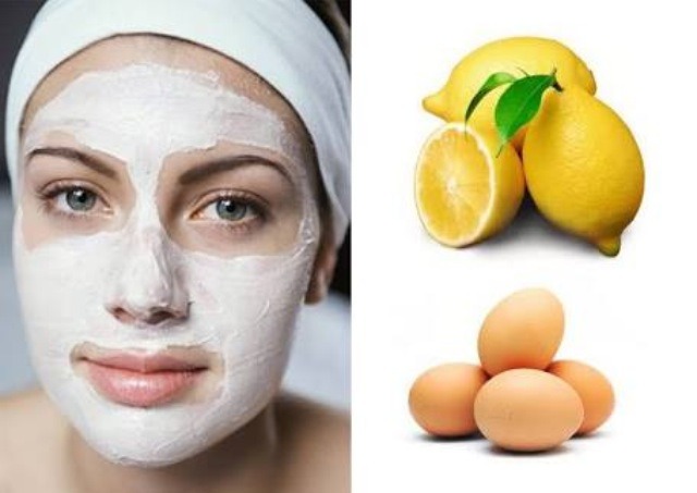 Egg + Lemon Homemade Acne Treatment