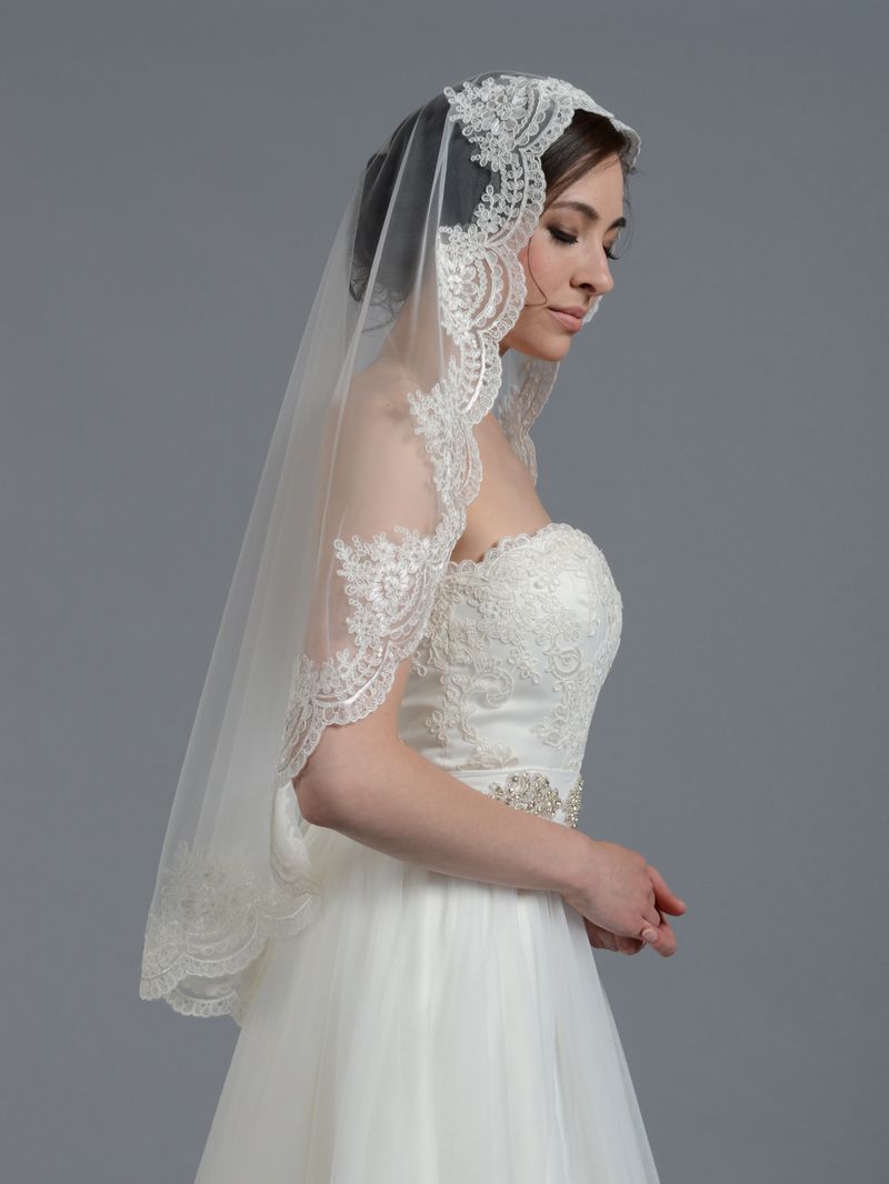 Elbow Wedding Veil