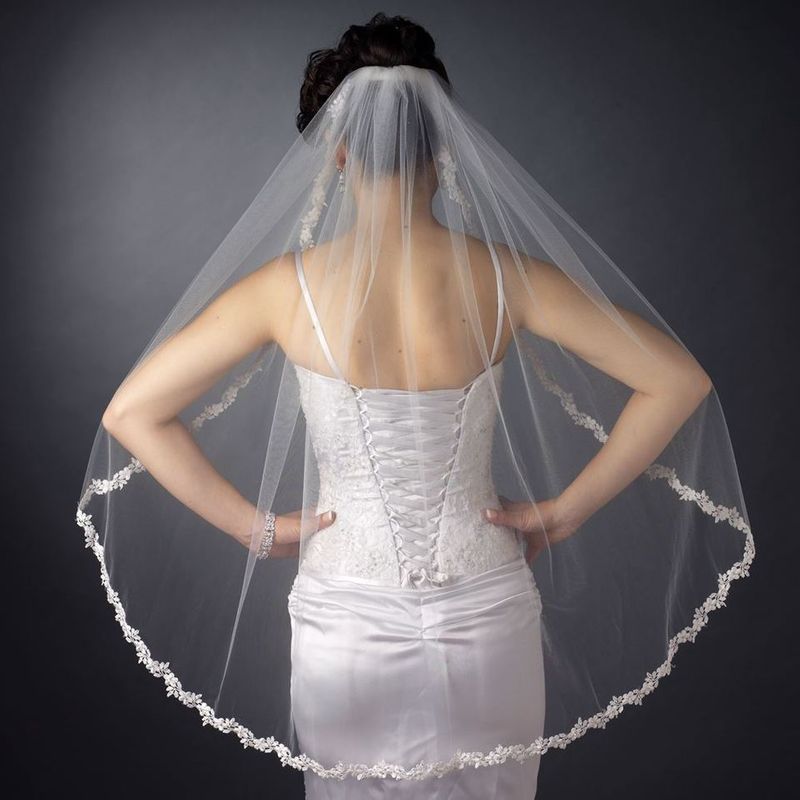 Fingertip Wedding Veil