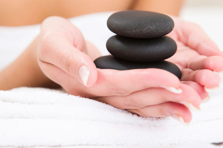 Hot Stone Manicure