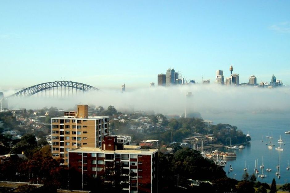 Hovering Over Sydney Harbour min