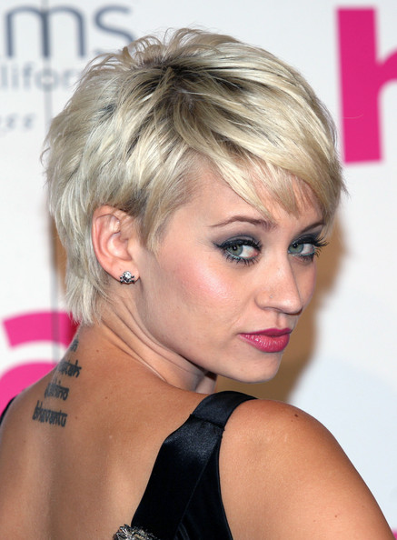 Kimberly Wyatt Pixie Cut