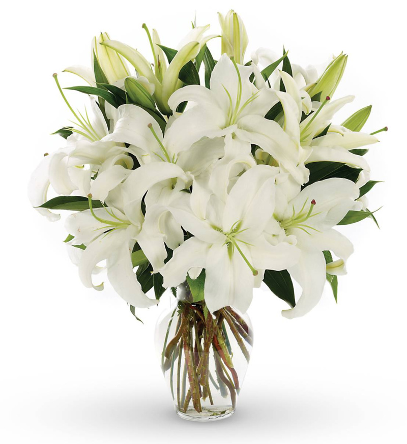 Lily flower bouquet