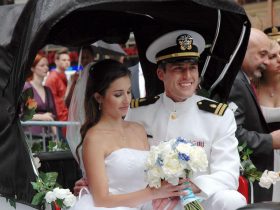 Military Seating at the Wedding Reception