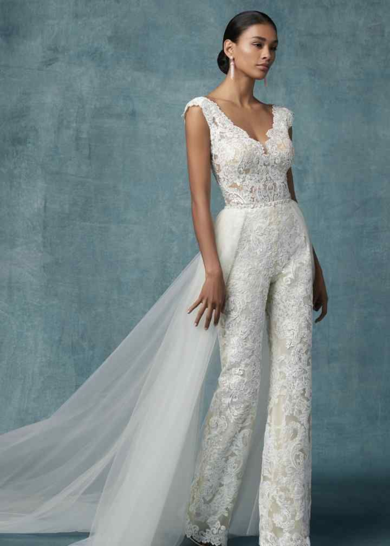 Pant Style Wedding Dresses 1