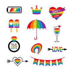 Pride Party symbols