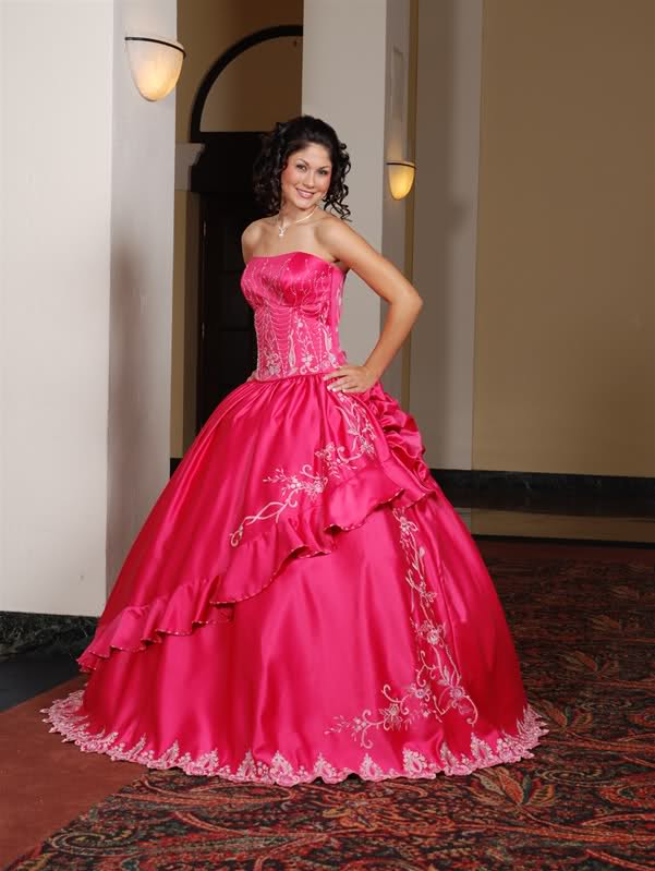 Quinceanera Gown Pink