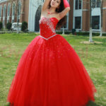 Quinceanera Gown Red