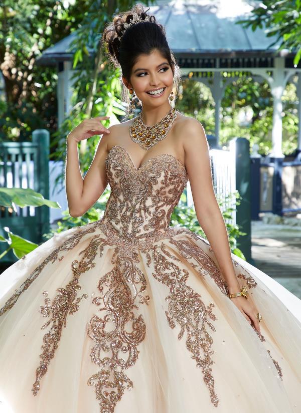 Quinceanera Strapless Dress