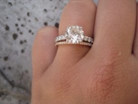 Rose Gold Diamond Ring