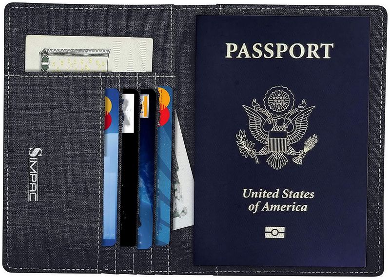 simpacx fabric passport holder