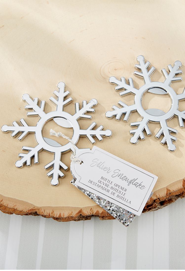 Snowflake Bookmark Favors