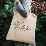 tote bag vintage