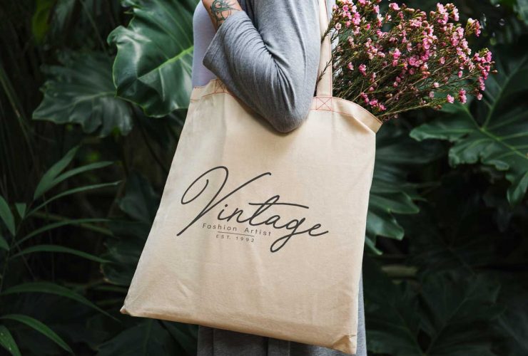 tote bag vintage