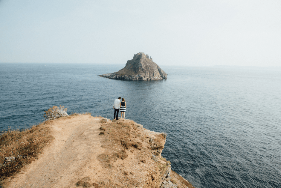 Devon seaside views and coastland walks