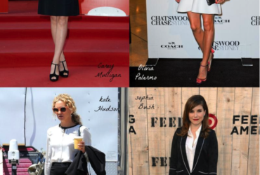 Monochrome Celebrity Outfits