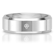 Titanium Mens Wedding Ring